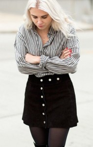 a line skirt