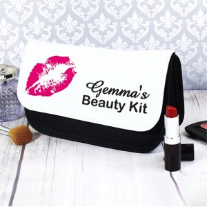 Personalised beauty bag