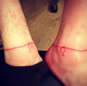 red string tattoo