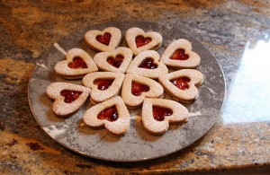 valentines cookies