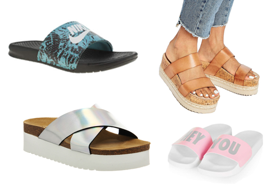 Slide into summer in these sandals