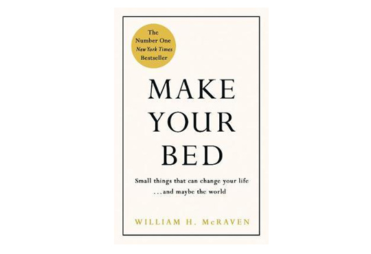 make your bed book