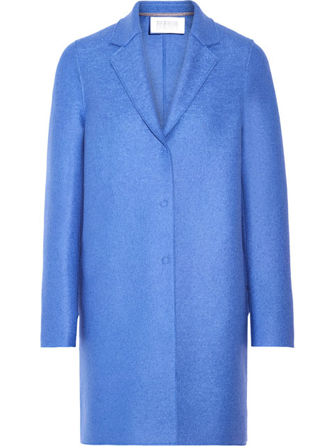 Cocoon Wool-Felt Coat | Harris Wharf London | £310